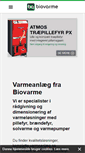 Mobile Screenshot of biovarme.dk
